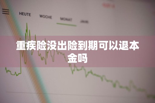 重疾险没出险到期可以退本金吗