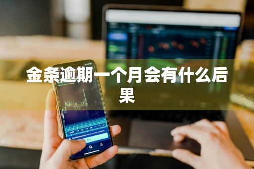 金条逾期一个月会有什么后果