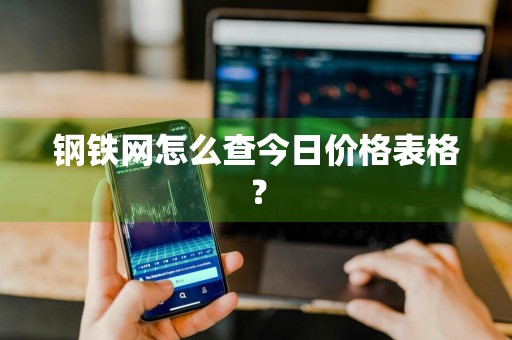 钢铁网怎么查今日价格表格？