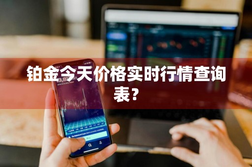 铂金今天价格实时行情查询表？