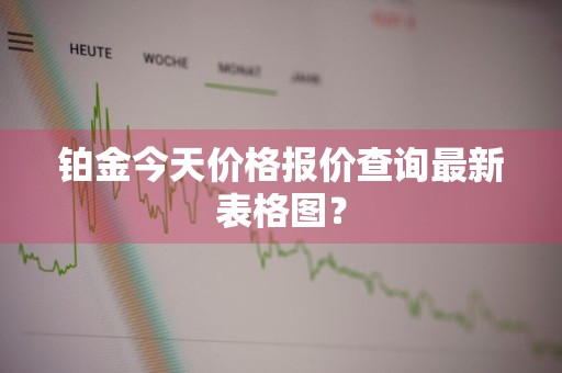 铂金今天价格报价查询最新表格图？