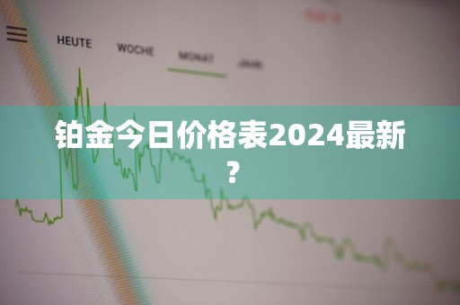 铂金今日价格表2024最新？