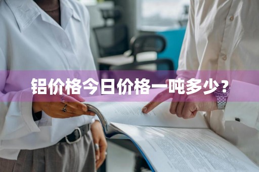 铝价格今日价格一吨多少？