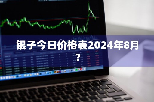 银子今日价格表2024年8月？