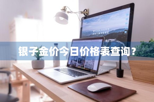 银子金价今日价格表查询？