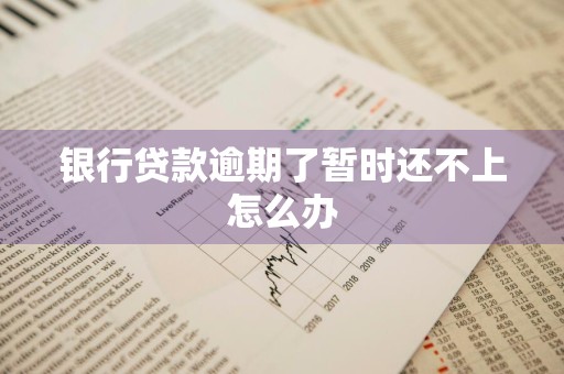 银行贷款逾期了暂时还不上怎么办