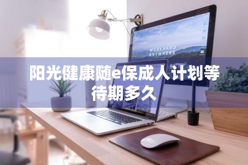 阳光健康随e保成人计划等待期多久