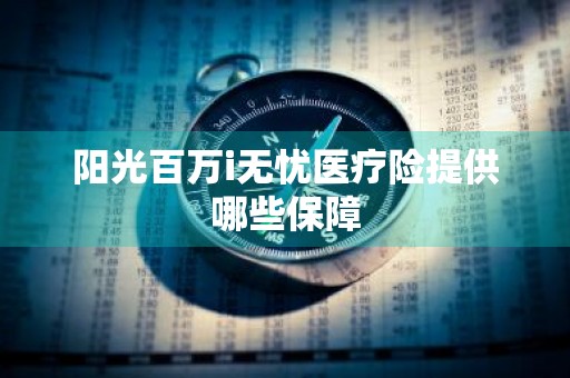 阳光百万i无忧医疗险提供哪些保障