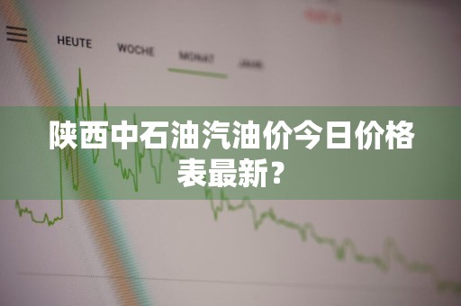 陕西中石油汽油价今日价格表最新？