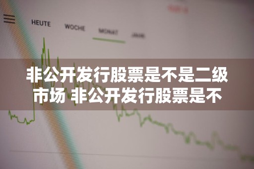 非公开发行股票是不是二级市场 非公开发行股票是不是二级市场交易