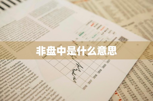 非盘中是什么意思