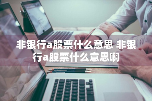 非银行a股票什么意思 非银行a股票什么意思啊