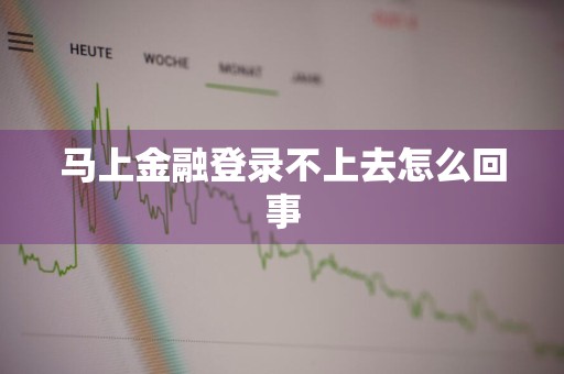 马上金融登录不上去怎么回事