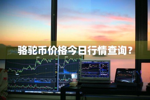 骆驼币价格今日行情查询？