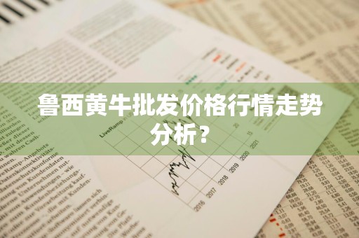 鲁西黄牛批发价格行情走势分析？