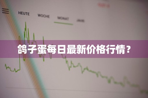 鸽子蛋每日最新价格行情？