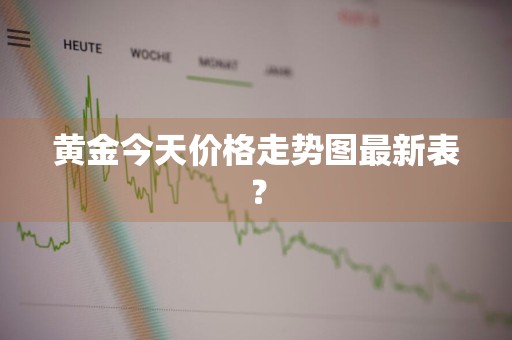 黄金今天价格走势图最新表？