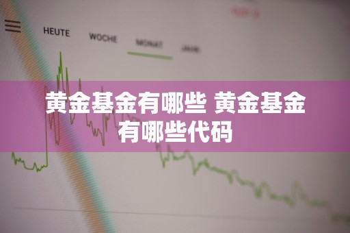 黄金基金有哪些 黄金基金有哪些代码