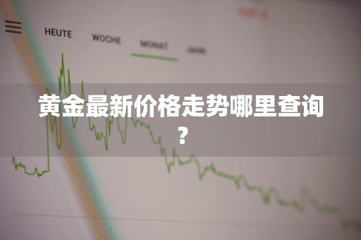 黄金最新价格走势哪里查询？