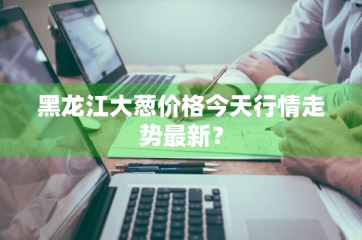 黑龙江大葱价格今天行情走势最新？