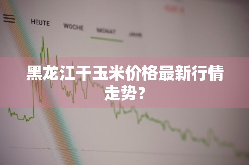 黑龙江干玉米价格最新行情走势？