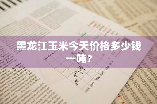 黑龙江玉米今天价格多少钱一吨？