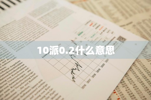 10派0.2什么意思