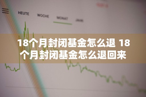 18个月封闭基金怎么退 18个月封闭基金怎么退回来