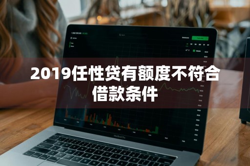 2019任性贷有额度不符合借款条件