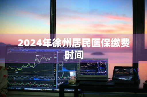 2024年徐州居民医保缴费时间