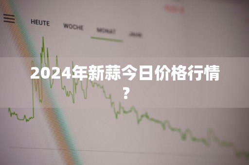 2024年新蒜今日价格行情？