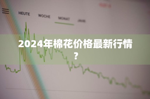 2024年棉花价格最新行情？