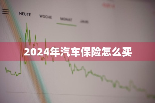 2024年汽车保险怎么买