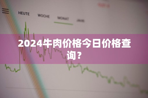 2024牛肉价格今日价格查询？