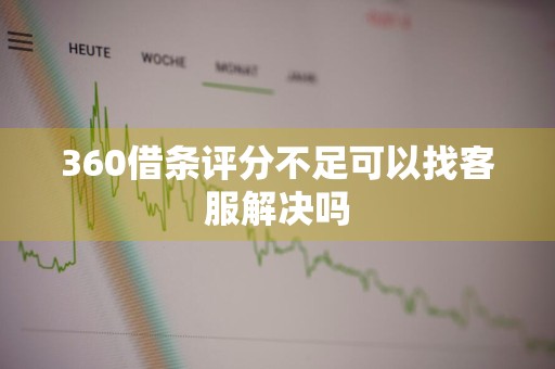 360借条评分不足可以找客服解决吗