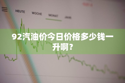 92汽油价今日价格多少钱一升啊？