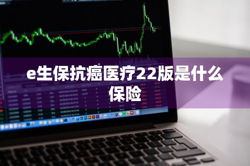 e生保抗癌医疗22版是什么保险