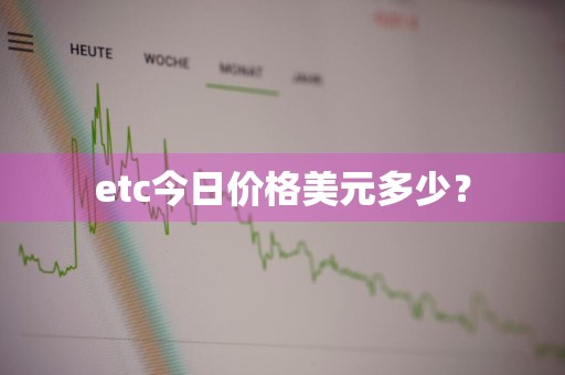 etc今日价格美元多少？