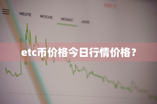 etc币价格今日行情价格？