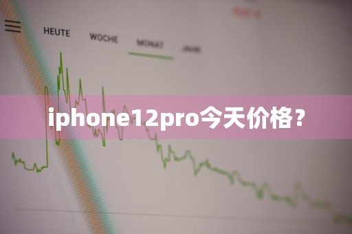 iphone12pro今天价格？