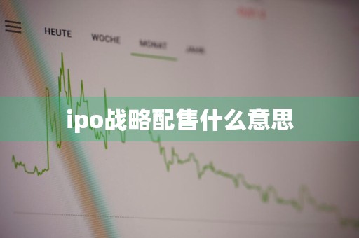 ipo战略配售什么意思