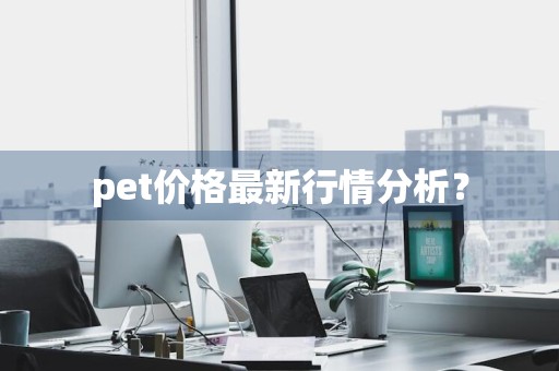 pet价格最新行情分析？
