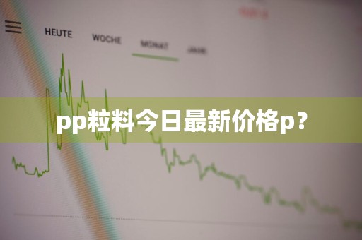 pp粒料今日最新价格p？