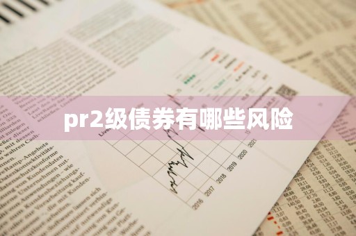 pr2级债券有哪些风险