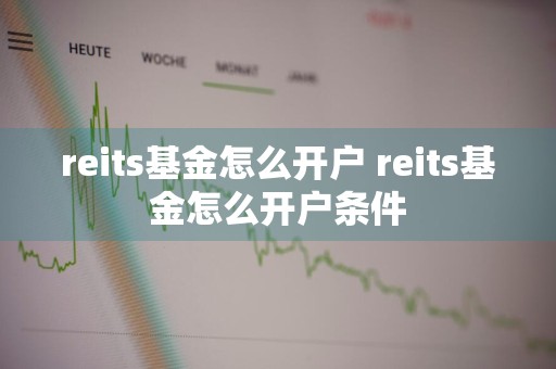 reits基金怎么开户 reits基金怎么开户条件
